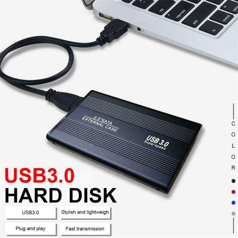 iBàste Caja de Disco Duro de 2,5 Pulgadas Caja Externa con Disco Duro USB 3.0 Caja Externa sin Disco Duro SATA3.0 HDD 
