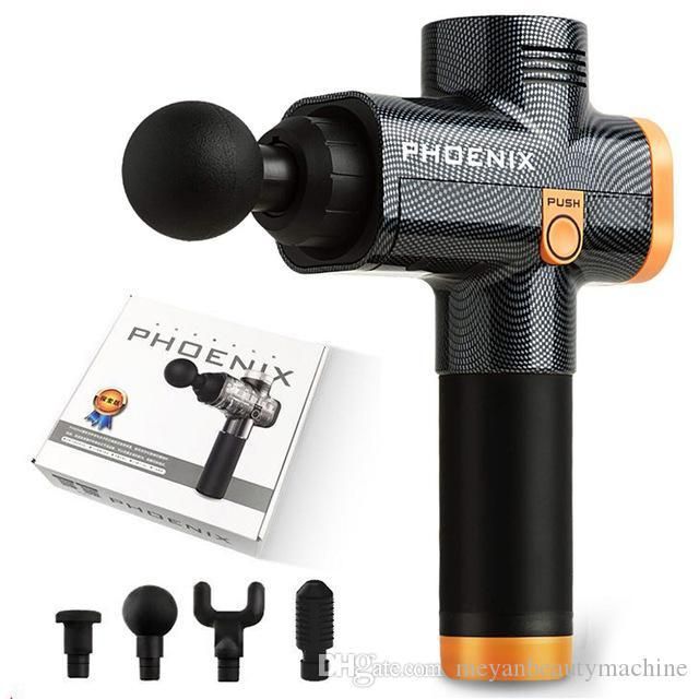 Hot Selling Massage Gun Heated Massage Head Super Quiet Body Massage