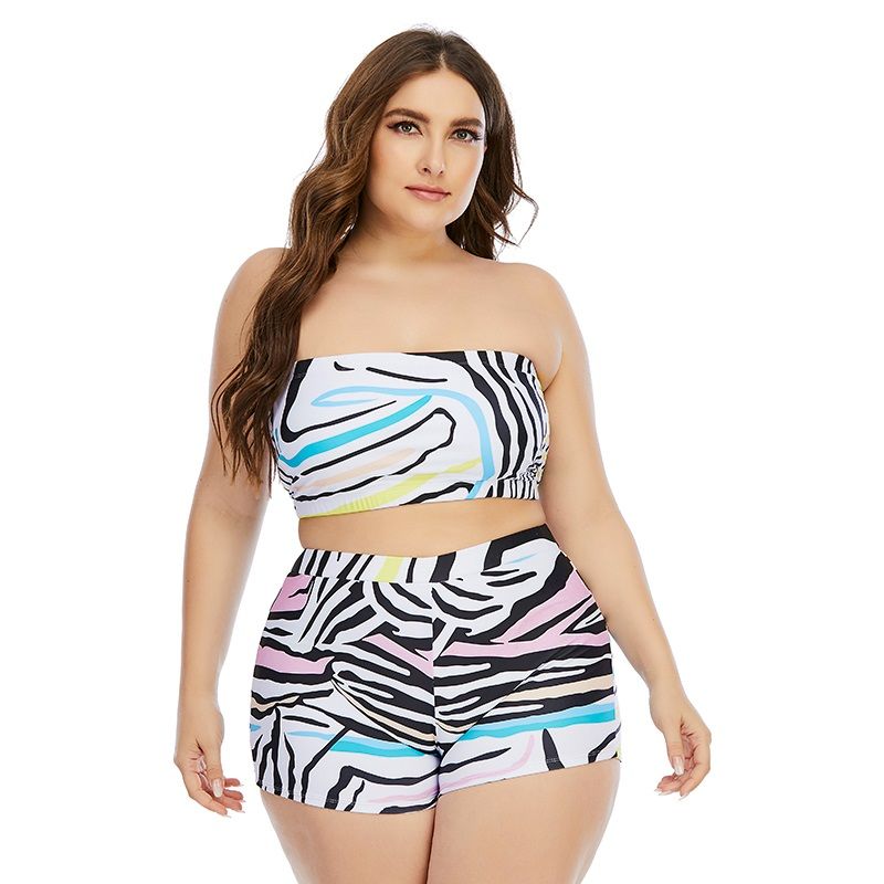 Buy Best And Latest BRAND 21 Year Old New European And American Size Swimsuit Separate Plus Fat Plus Large Swimsuit Foreign Trade Fat Woman Bikini | DHgate.Com