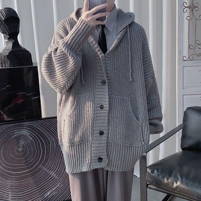 Mens Sweaters Winter Heavy Knit 