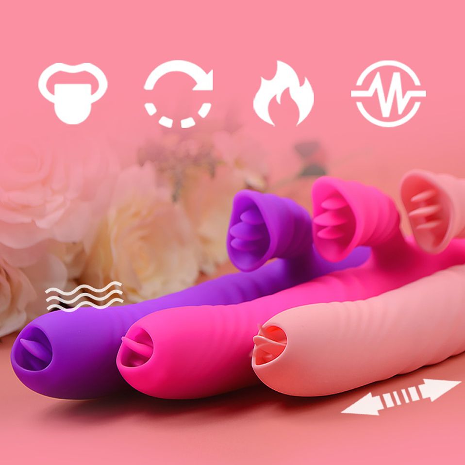 Dildo Vibrators Pussy Licking Toys Telescopic Heating Vibration Sex For Woman Erotic Female Clitoris Stimulator Adult Machine From Lin_sextoy, $35.63 DHgate