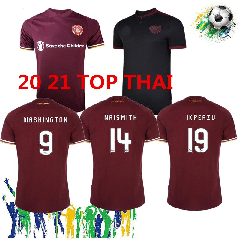 2020 Heart Of Midlothian Fc Soccer Jerseys NAISMITH 2020 ...