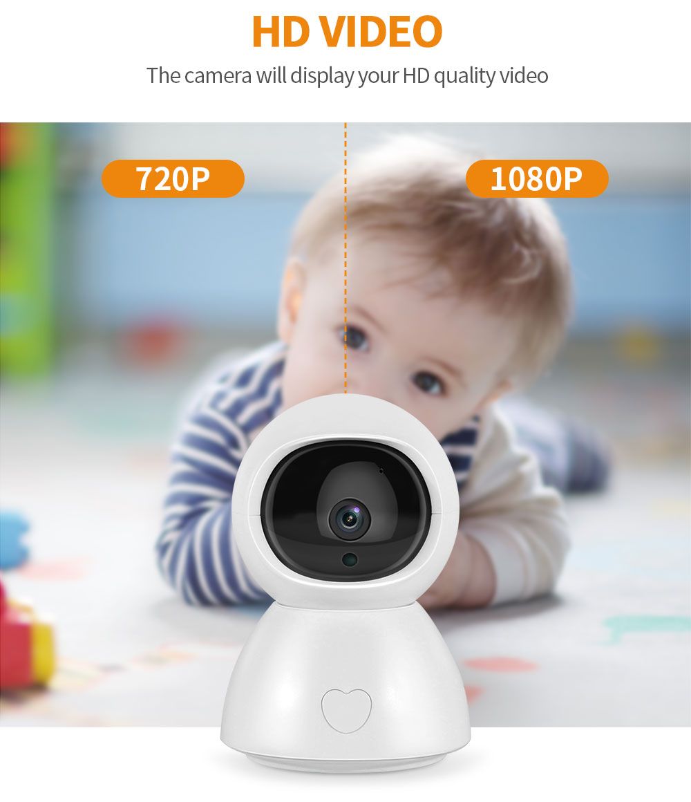 Cameras 5 Inch Wireless Wifi Video Baby Monitor Nanny Hd 1080p Security Camera Night Vision Temperature Monitoring Feeding Alarm From Muju 76 69 Dhgate Com