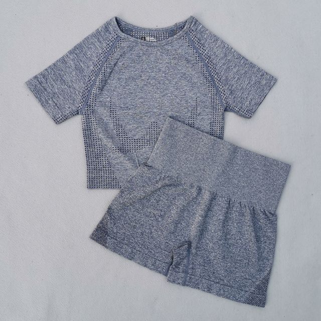 Grey Blue 2 PCS