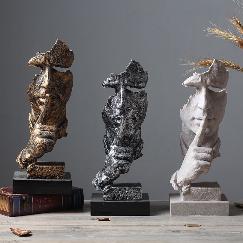 VILEAD Resin Abstract Mask Sculpture 13.5 In Tall,... From Luo09, &Price; | DHgate.Com 2 VILEAD Resin Abstract Mask Sculpture 13.5 In Tall,... From Luo09, &Price; | DHgate.Com - Image 2