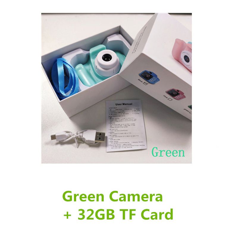 32 GB grön kamera