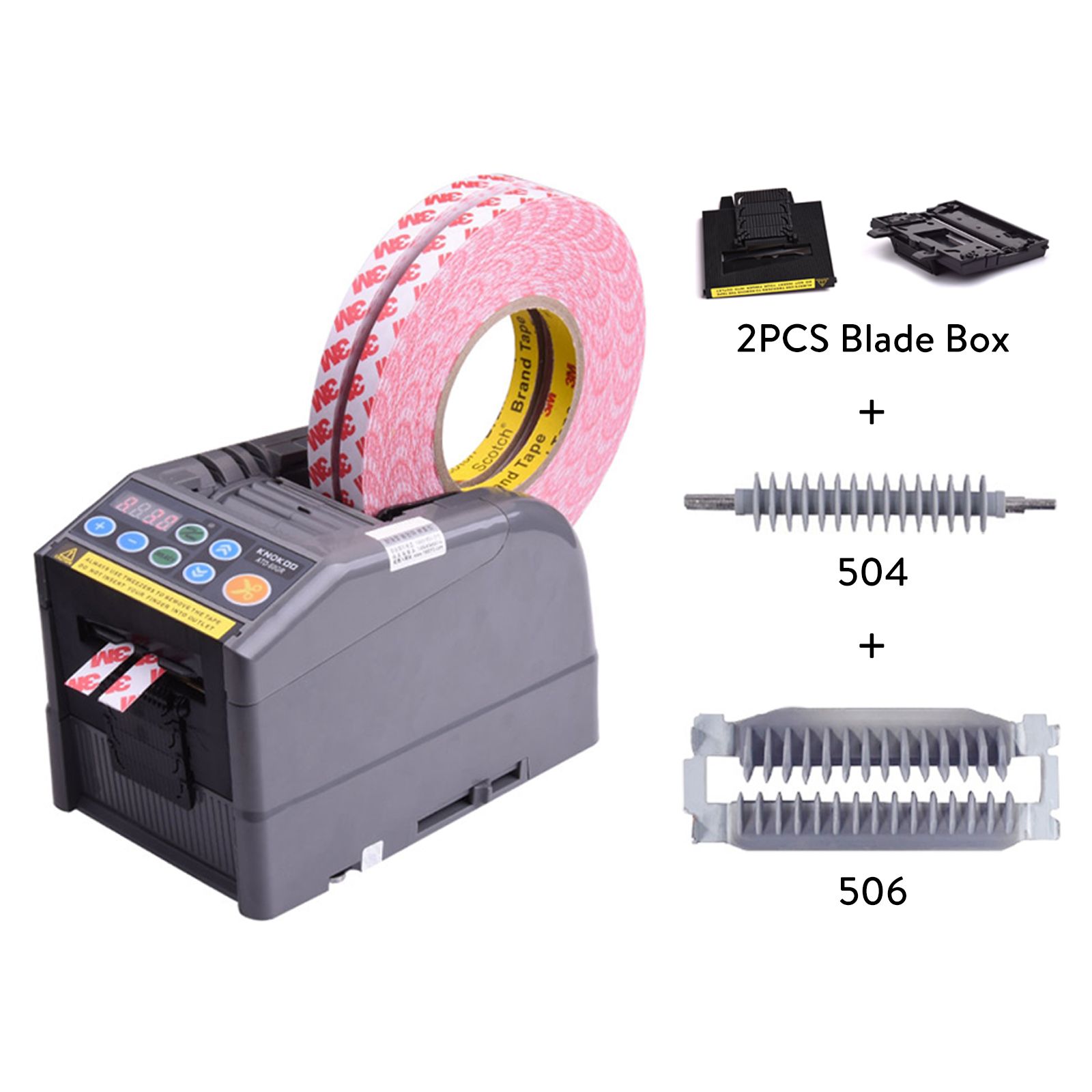 Packing Tape Dispenser 6-60Mm Width 5-999Mm Length Tape Dispenser Office Equipment