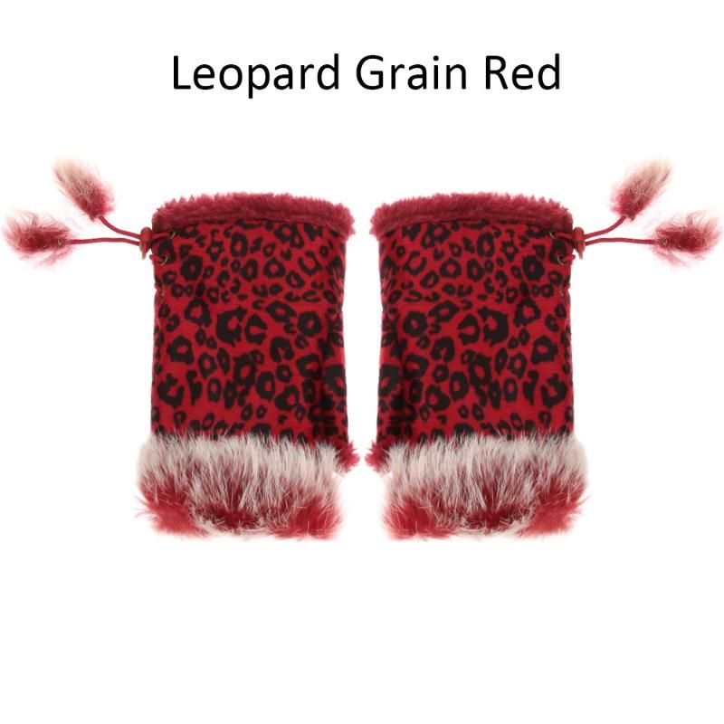 Grain de léopard rouge