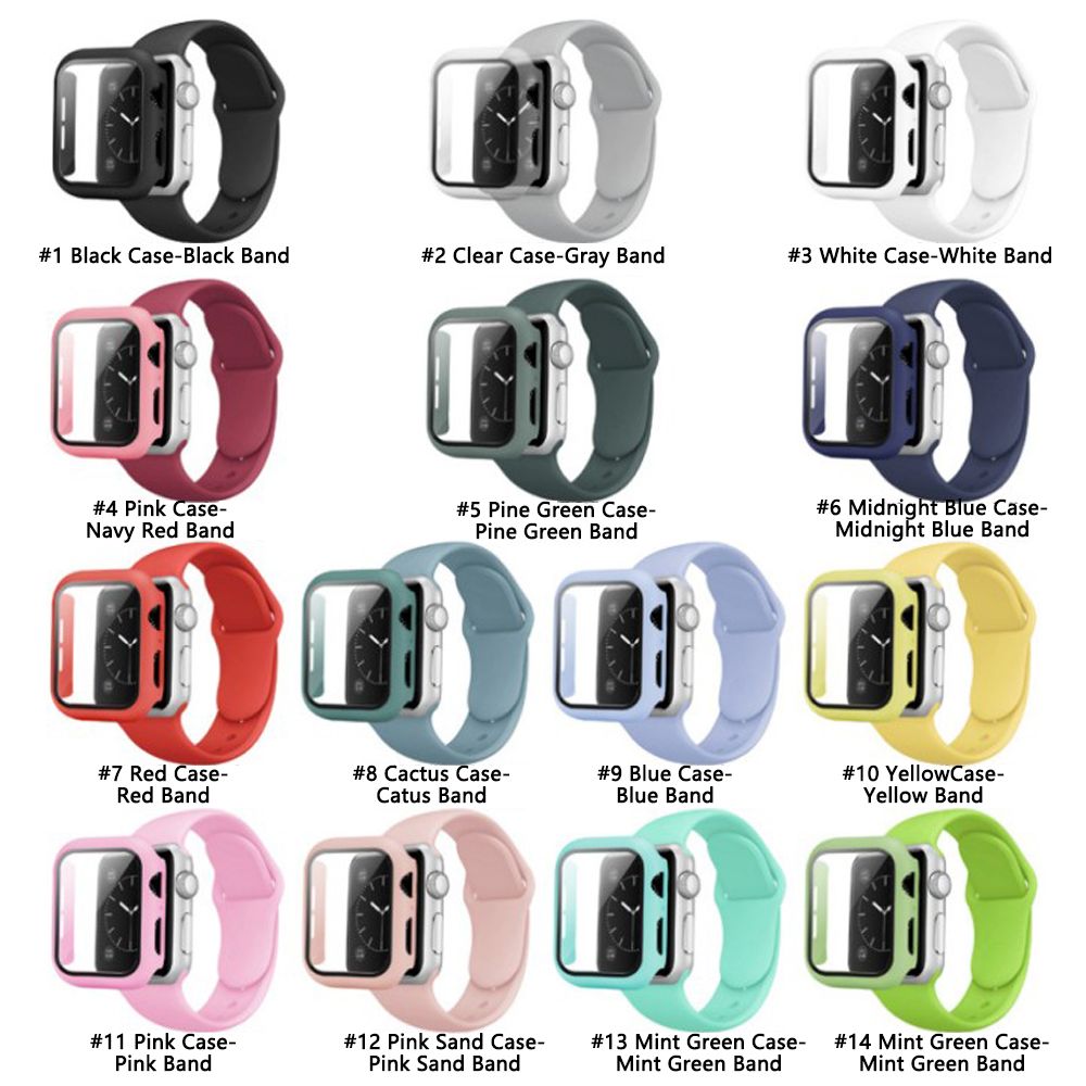 Compra Caja De Vidrio Correa Para Apple Watch Series 6 5 4 Paquete  Promoción Silicone Watch Band Correa Barato | Entrega Rápida Y Calidad |  Es.Dhgate