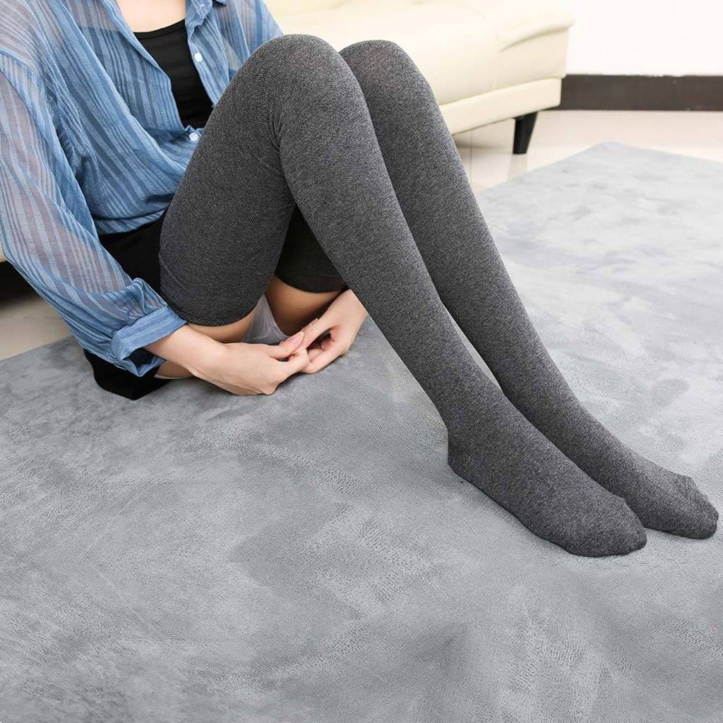 1 Pair Women Ladies Warm Thigh High OVER the KNEE Socks Long Cotton Stockings 1x