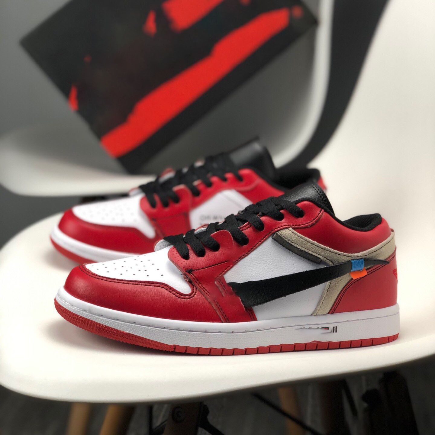 Acheter Pas Cher Nike Air Jordan 1 X OFF WHITE AJ1 2020 Université De New  Chicago Bleu Blanc 1 Un Hommes Chaussures De Basket Pour Femmes Dhommes  Sport Dair De Designer Taille