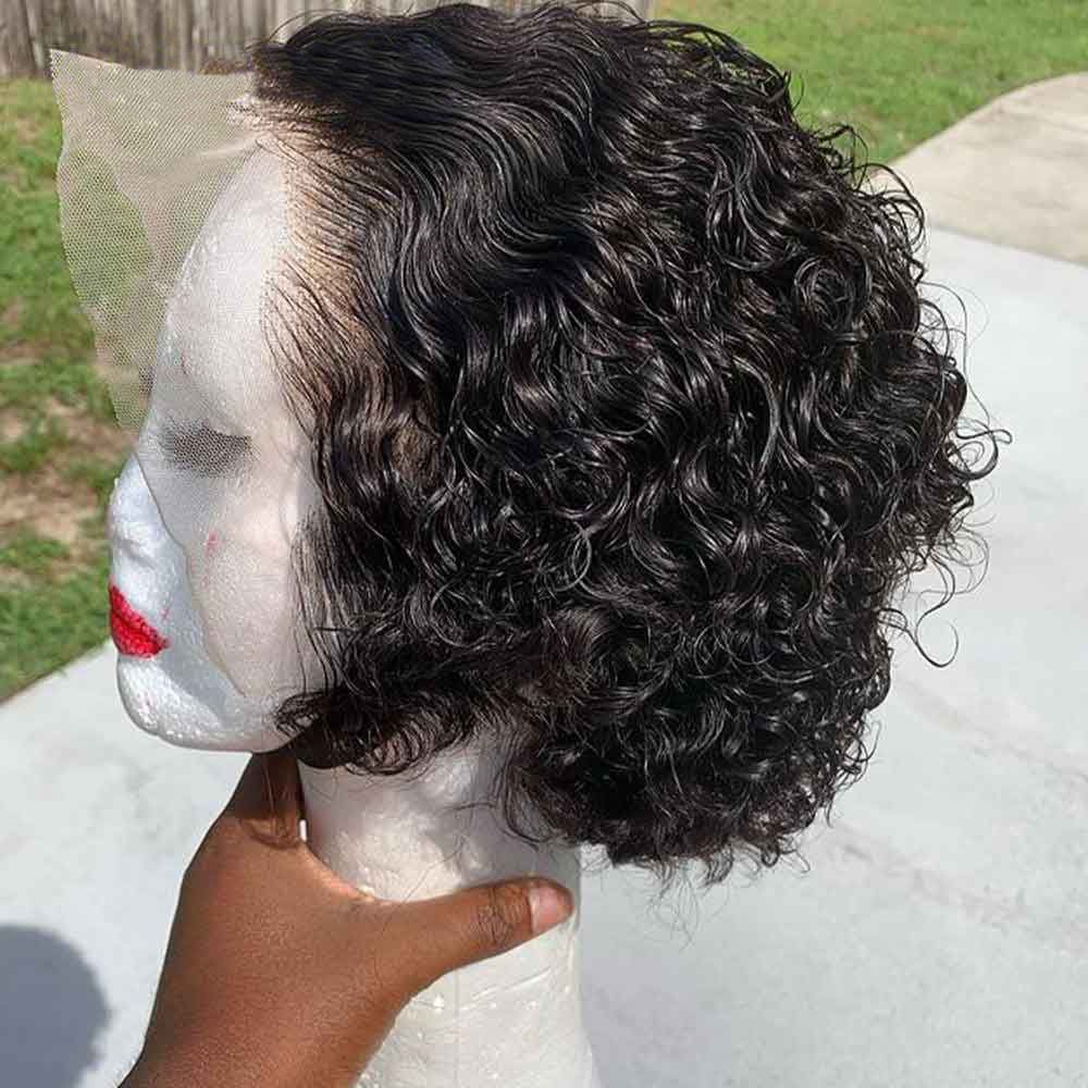 LX Brand Pixie Cut Wig Human Hair Short Bob Human Hair Wigs Kinky Curly  Pixie Cut Front Wig Lace Human Hair Wig For Black Womenfactory Dire From  Mature01234, $71.92 | DHgate.Com