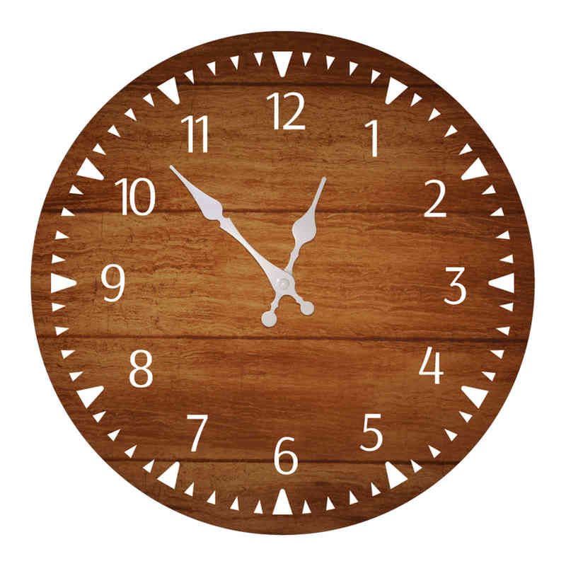 Horloge en bois 4-10 pouces