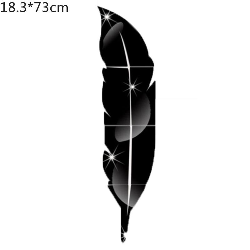 Schwarz 18.3x73cm.