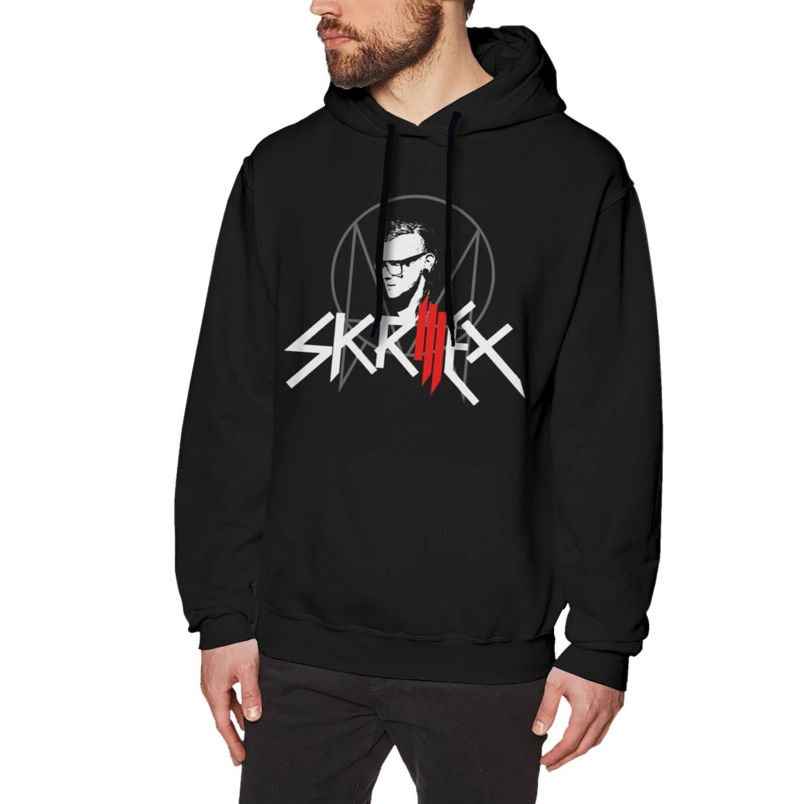 Skrillex Hoodie Men Sweatshirts Casual Cotton Comfortable Hooded Pullover  Long Sleeve Streetwear Classic Design Novelty Clothing S 3XL From Aaee5,  $30.05 | DHgate.Com