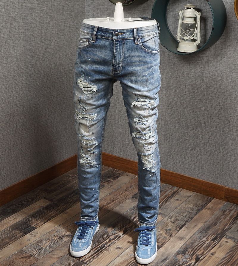 Men's Jeans with spandex COMFORT FIT Pants TAKHIRO 3 colors