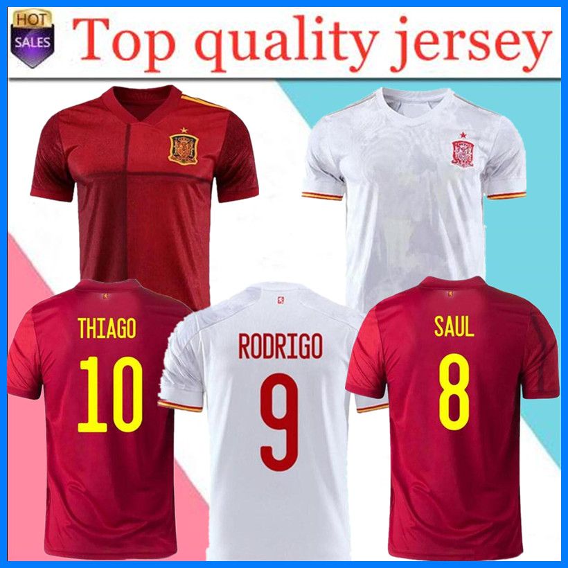 2020 Camiseta España 2020 Spain Soccer Jersey PACO MORATA ...