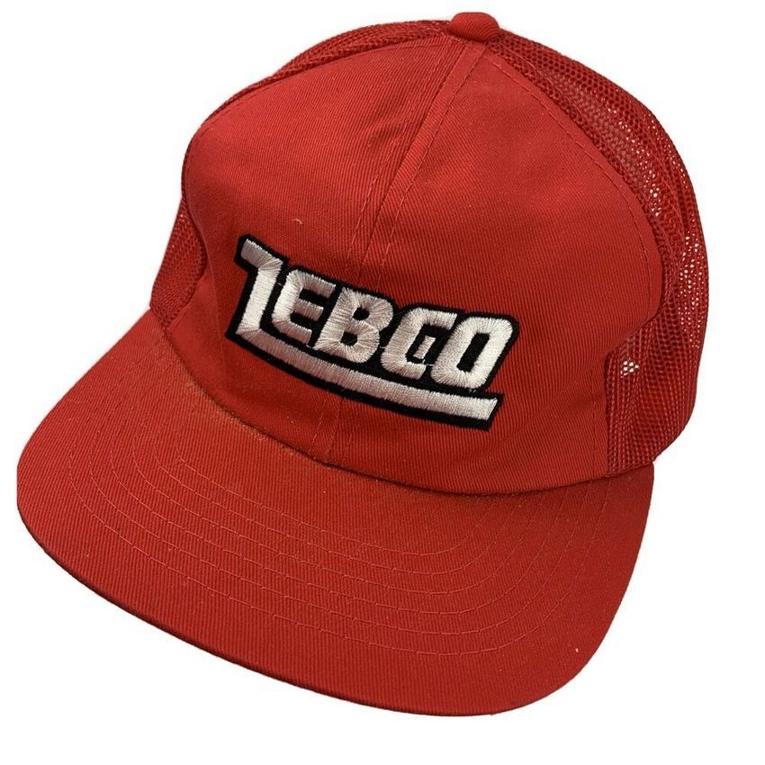 ZEBCO Fishing Red Truck Driver Hat 