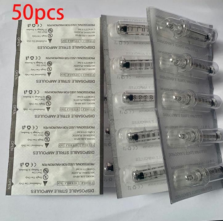 50pcs ampoule de 0.3ml