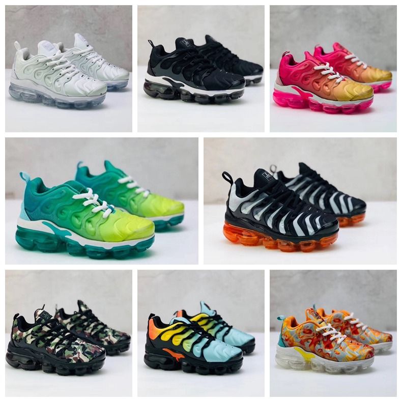 2019 Kids TN Plus Designer Shoes Sports Running Shoes Children Boy Girls  Trainers Tn Sneakers Classic Outdoor Toddler Shoes 28 35 From Sneakerpalace,  $93.27 | DHgate.Com