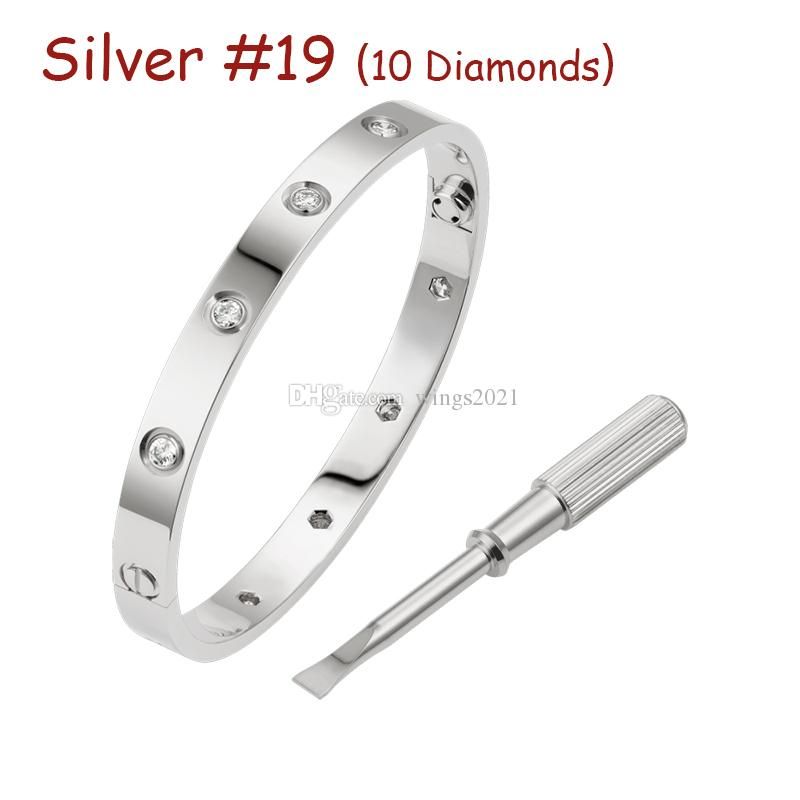 Silber # 19 (10 Diamanten)