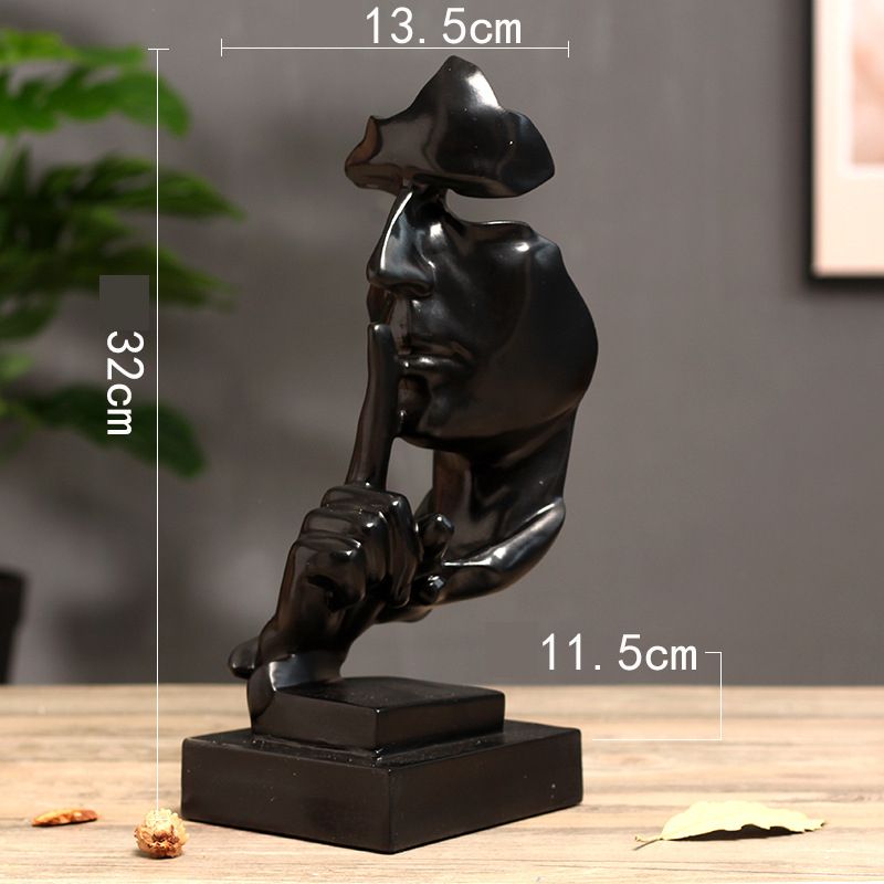 VILEAD Resin Abstract Mask Sculpture 13.5 In Tall,... From Luo09, &Price; | DHgate.Com 4 VILEAD Resin Abstract Mask Sculpture 13.5 In Tall,... From Luo09, &Price; | DHgate.Com - Image 4