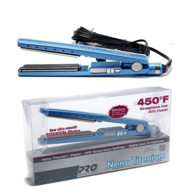 Compra Pro 450F 1 1/4 Placa De Plancha De Titanio Plancha Enderezamiento  Plancha Plana Hierro Pelo Rizador US / UE / Reino Unido / AU Enchufes  Barato | Entrega Rápida Y Calidad | Es.Dhgate