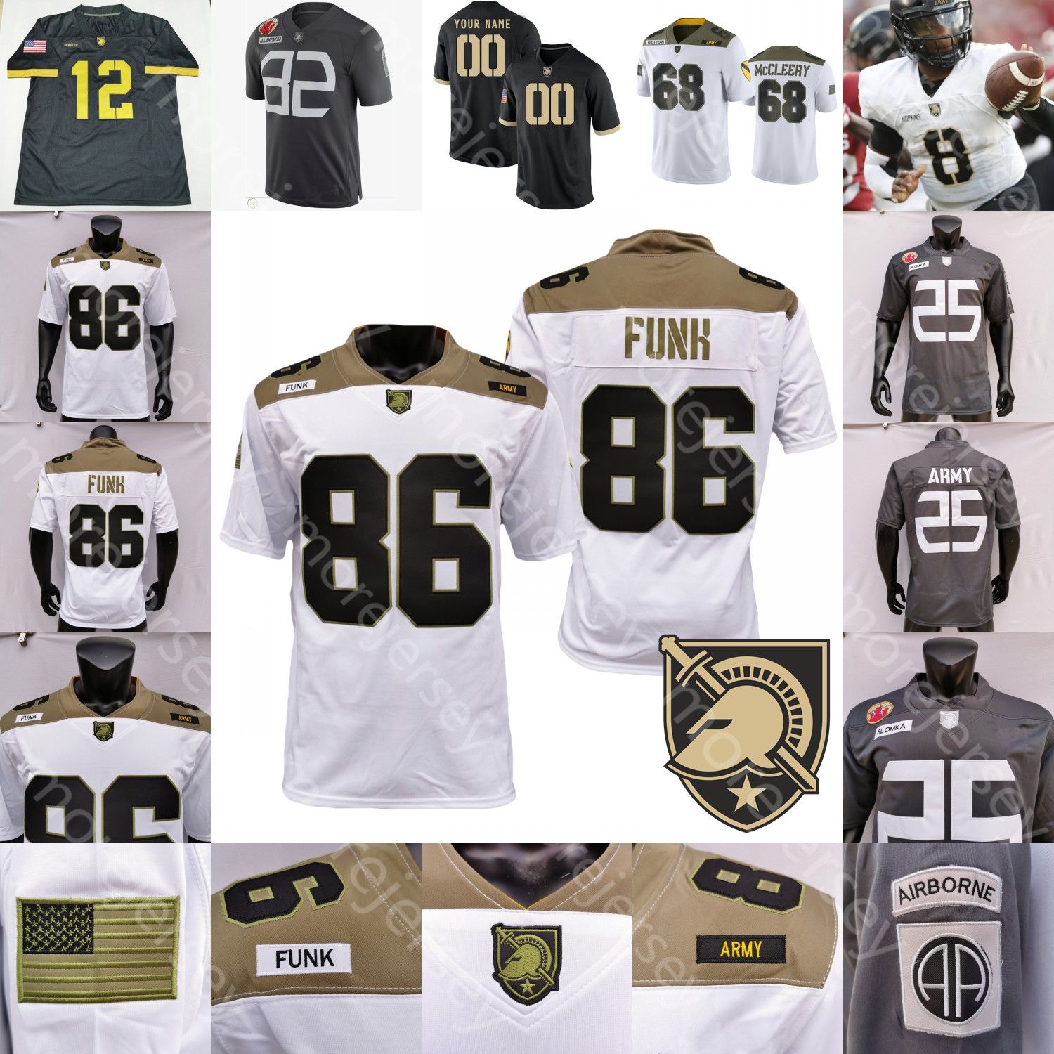 army college football jersey