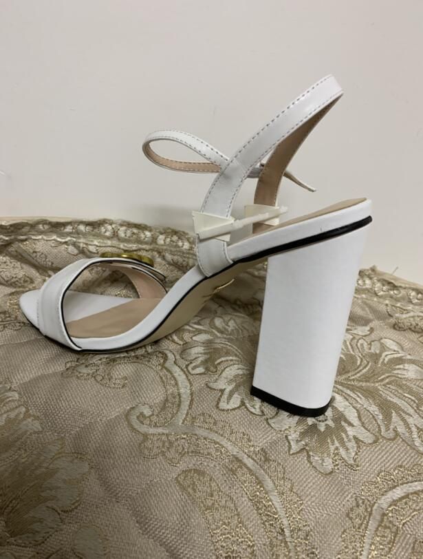 Cuir blanc 11cm