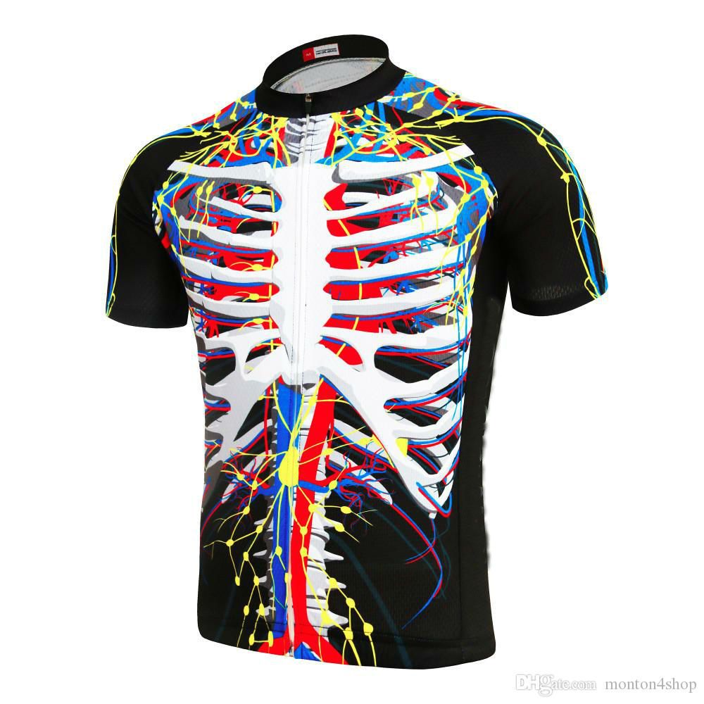 Acquistare 2022 Scheletro Manica Corta In Bicicletta Jersey Uomo Modello  Osseo Abbigliamento Bicicletta Mtb Road Bici Vestiti Ropa Ciclismo  Economico | Consegna Veloce E Qualità | It.Dhgate