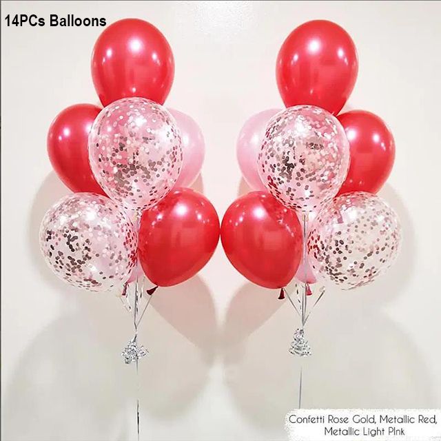 14pcs ballons set2