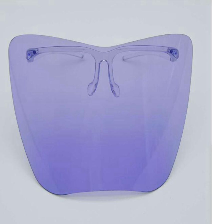 purple shield +Clear frame