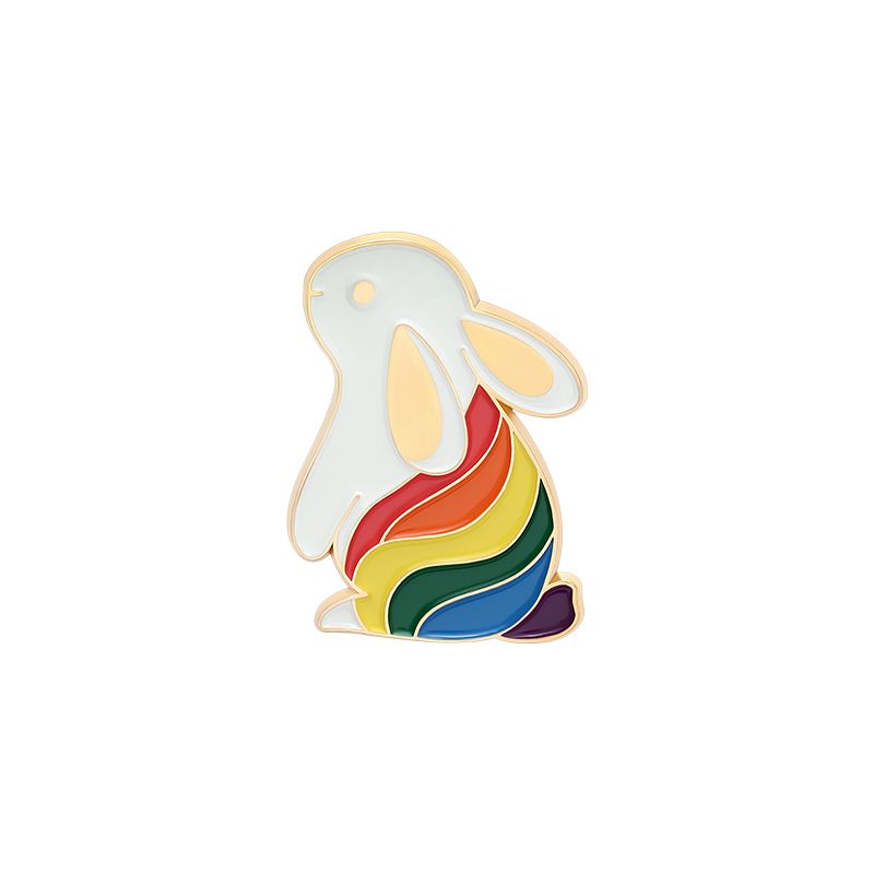 Colorful Rainbow Enamel Pins Stocktwits From Misszoe, 1.09