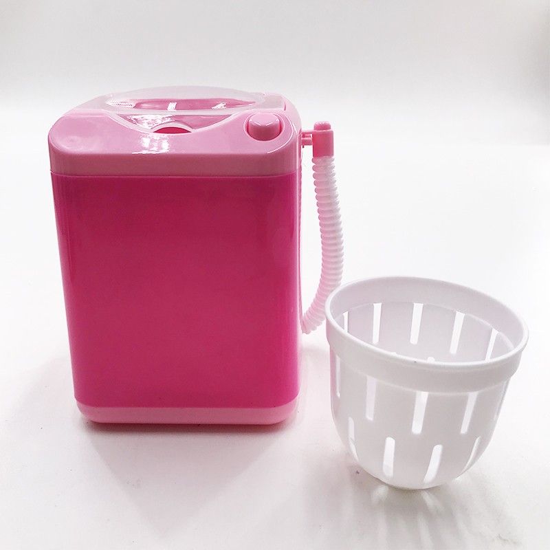 Pink washers with bucket