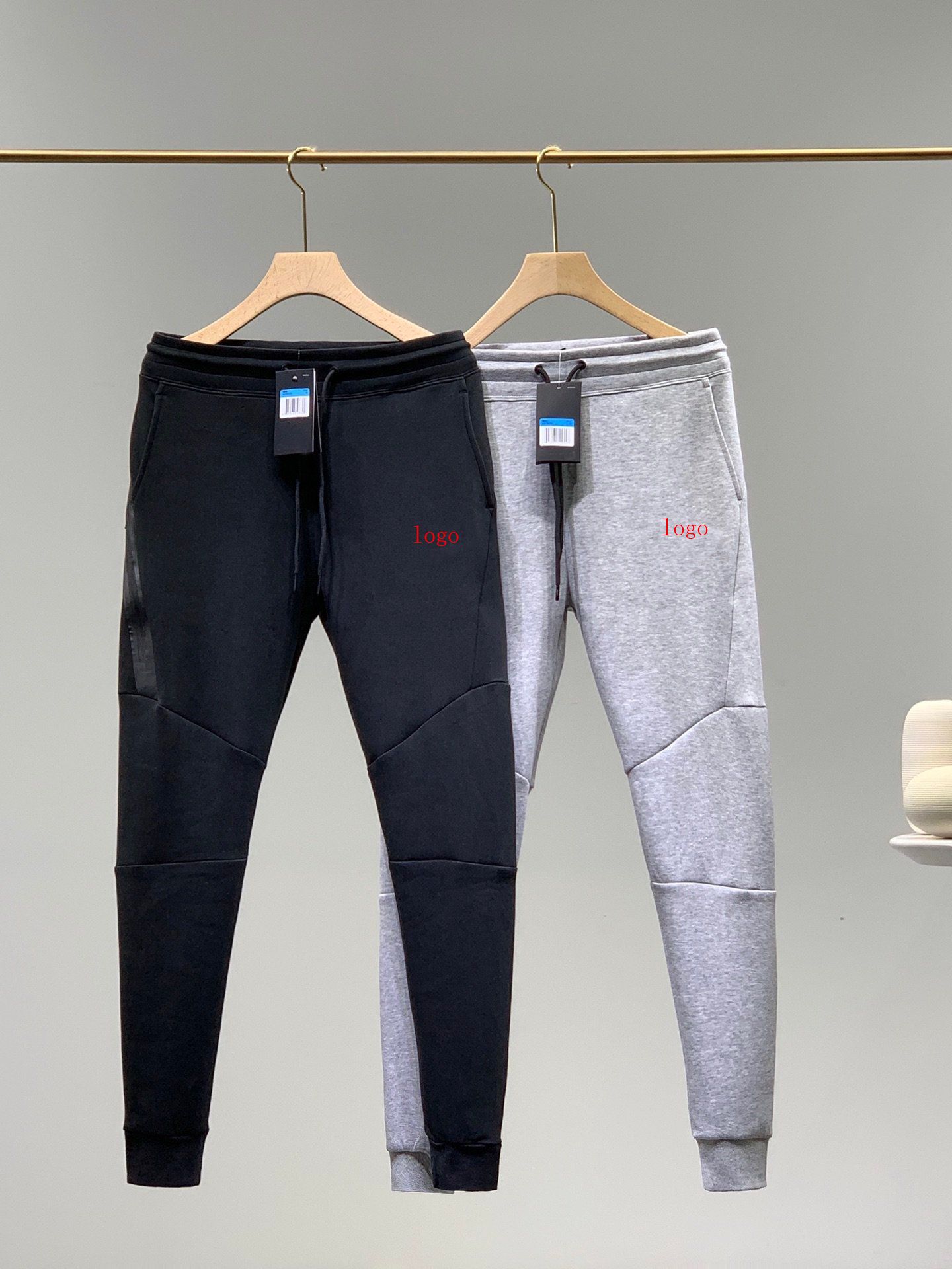 stacked sweatpants for men