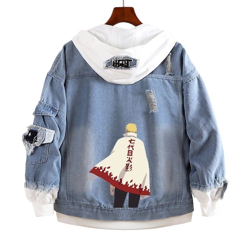 naruto denim jacket