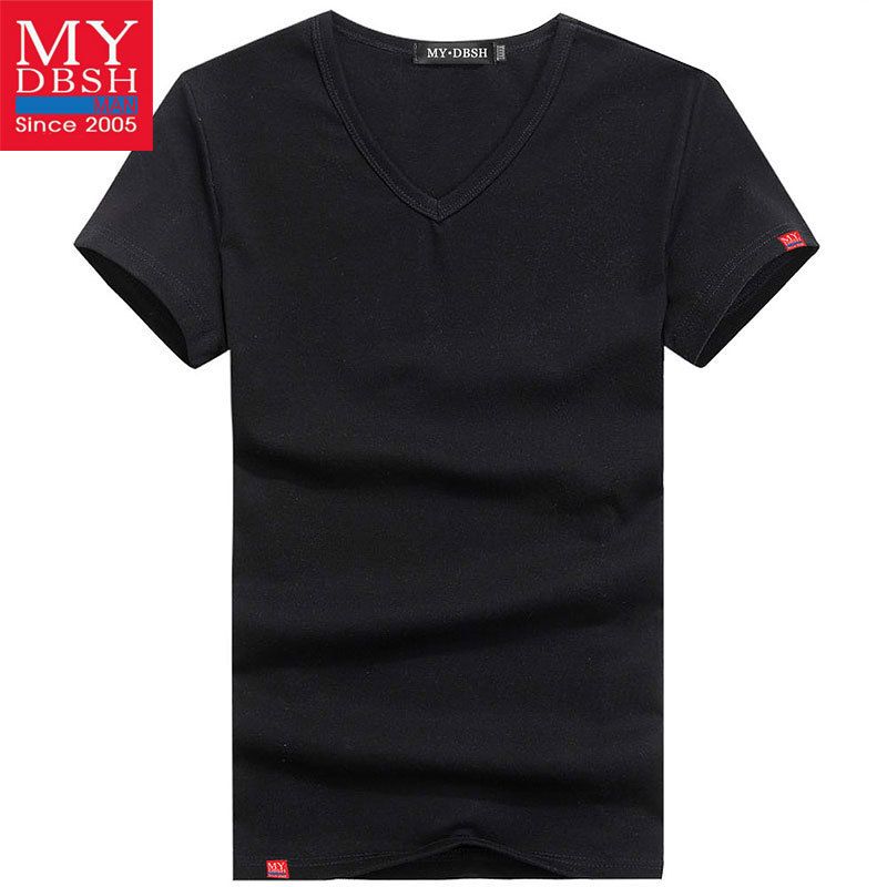 V Neck Black