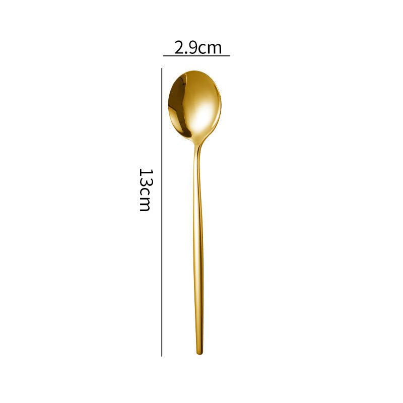 Koffie lepel (gouden)