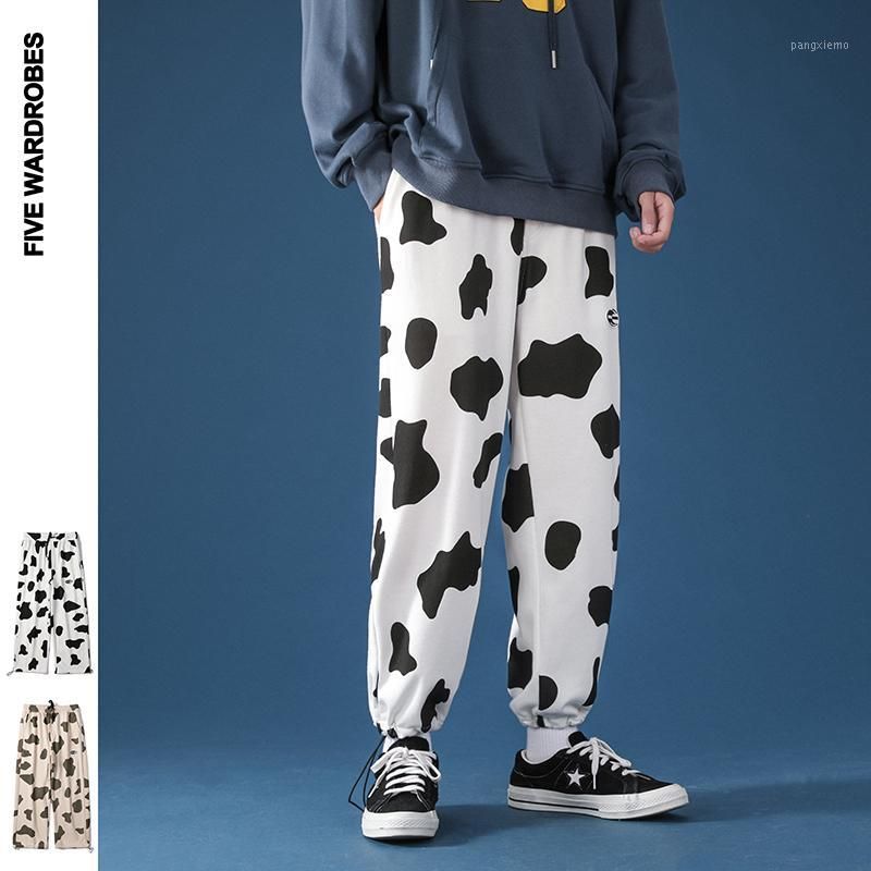 Compre Legible Otoño Invierno Espesor Pantalones Casuales Hombres Vaca  Estampado Pantalones De Pantalones Hombres Sueltos Coreano Harema Pantalón  Para Hombre Streetwear1 A 29,62 € Del Pangxiemo | Es.Dhgate.Com