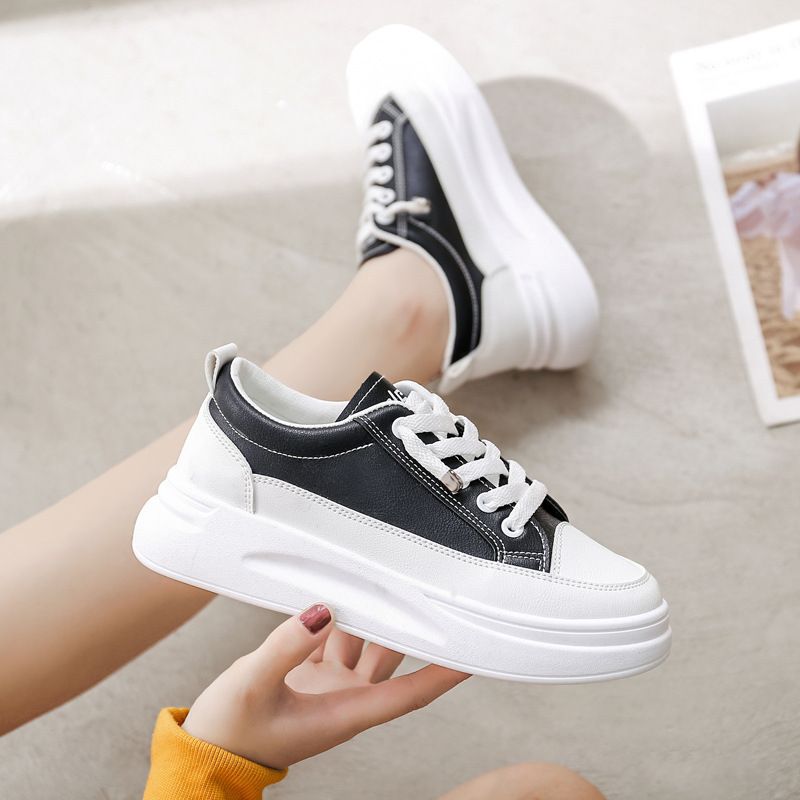 2021 Hoge Kwaliteit Dikke Bodem Witte Schoenen Vrouwen Veelzijdige Platte  Casual Sportschoenen Vrouwen Schoenen Van Donnyairsneaker11, 17,62 € |DHgate