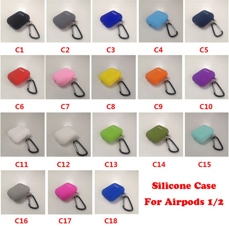 Acquistare Custodia Morbida In Silicone AirPods 1/2/3 Mini Slim TPU  Copertura Cuffie Bluetooth Bluetooth AirPods Pro 4 Mini Con Gancio In  Metallo Economico | Consegna Veloce E Qualità | It.Dhgate