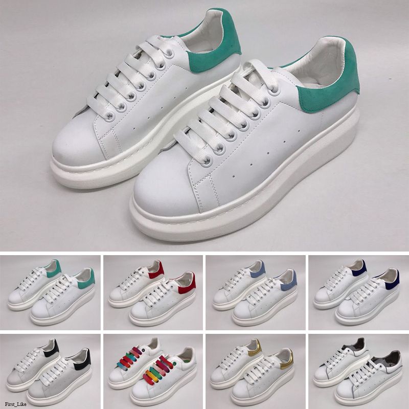 Acquistare Alexander McQueen Scarpe Le Scarpe Da Tennis Della Piattaforma  Degli Uomini Le Donne Di Modo Bianco Nero Pelle Scamosciata Uomo Sportivo  Piatto Numero Di Scarpe 36 44 Economico | Consegna Veloce