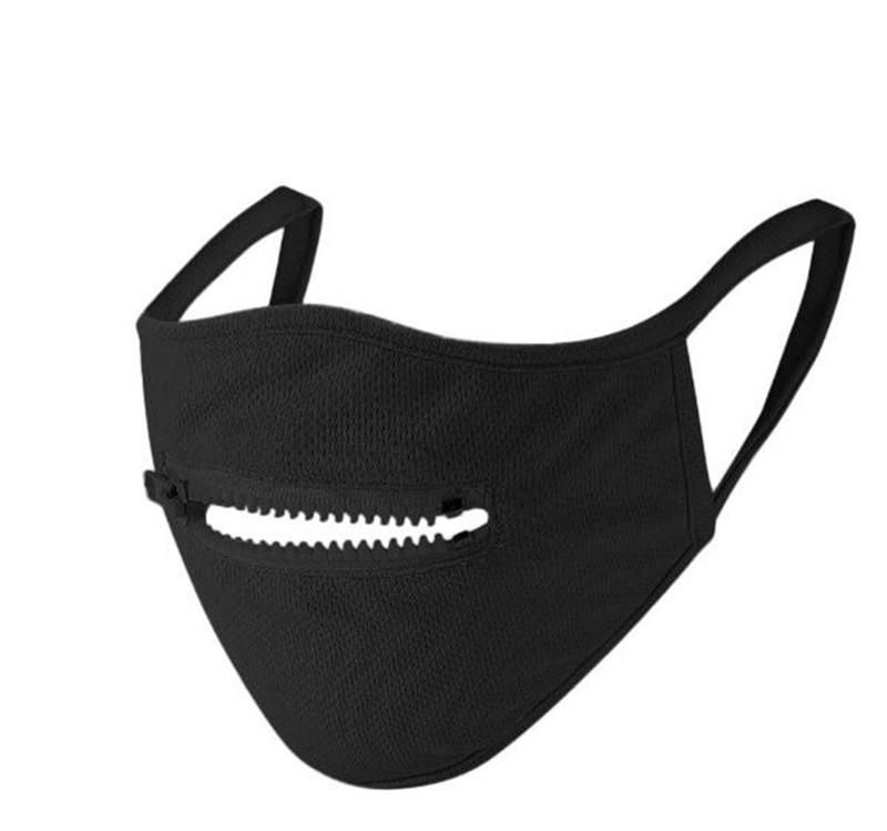 Top Seller Creative Zipper Face Mask Zipper Design Easy To Drink