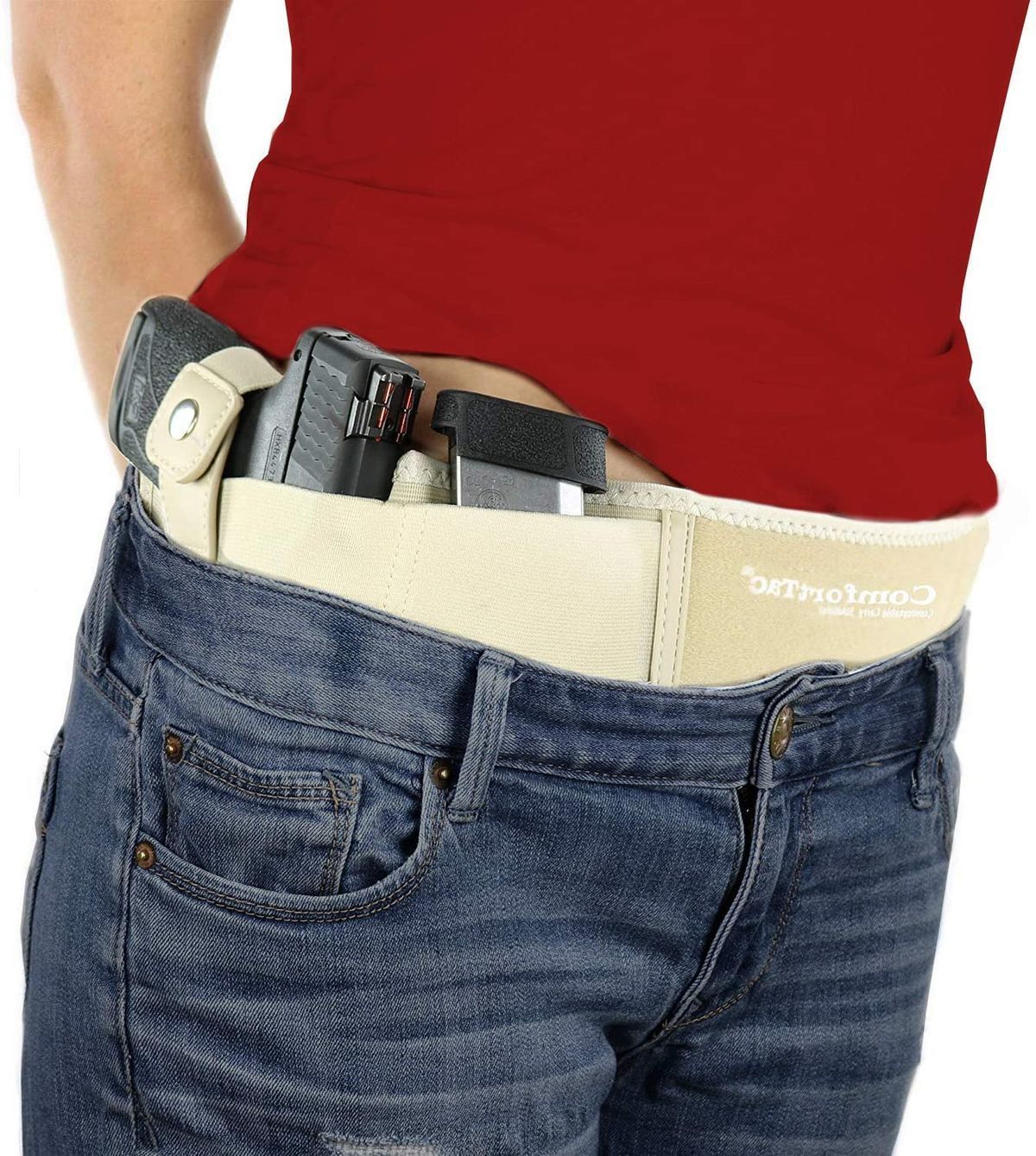 2021 ComfortTac Ultimate Belly Band Gun Holster Deep Concealment