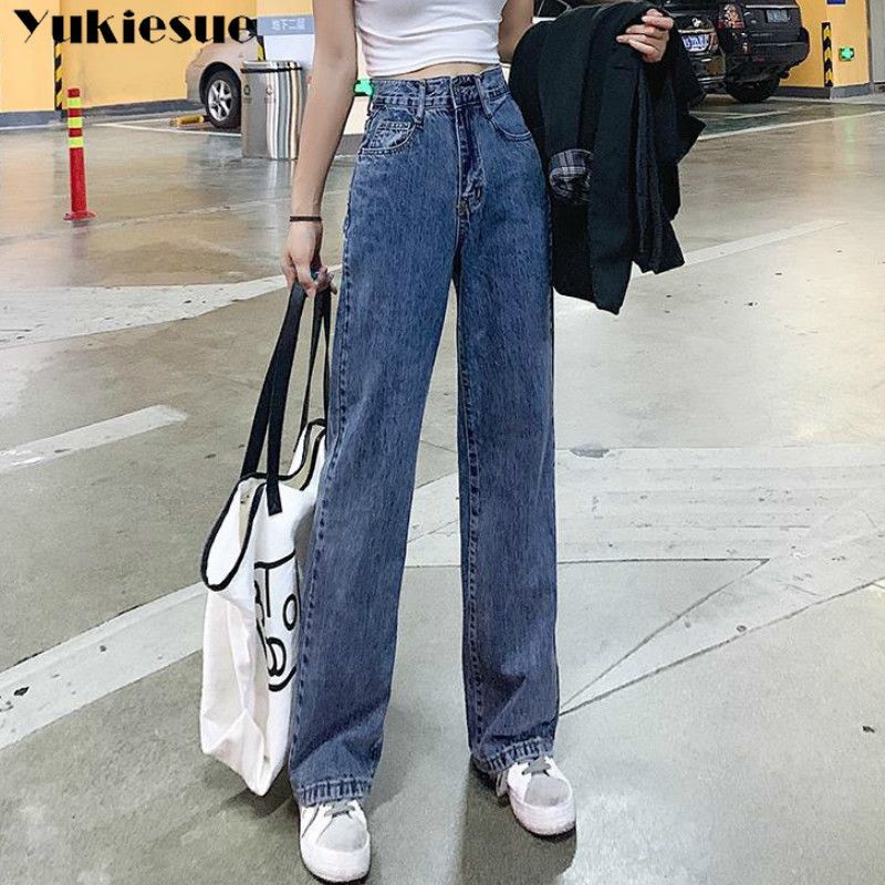 Compra Pantalones Vaqueros De Pierna Ancha Vintage Para Mujeres Mamá  Pantalones Vaqueros De Cintura Alta Casual Pantalones Largos Coreanos  Streetwear Denim Pants 2020 Verano LJ201013 Barato | Entrega Rápida Y  Calidad | Es.Dhgate
