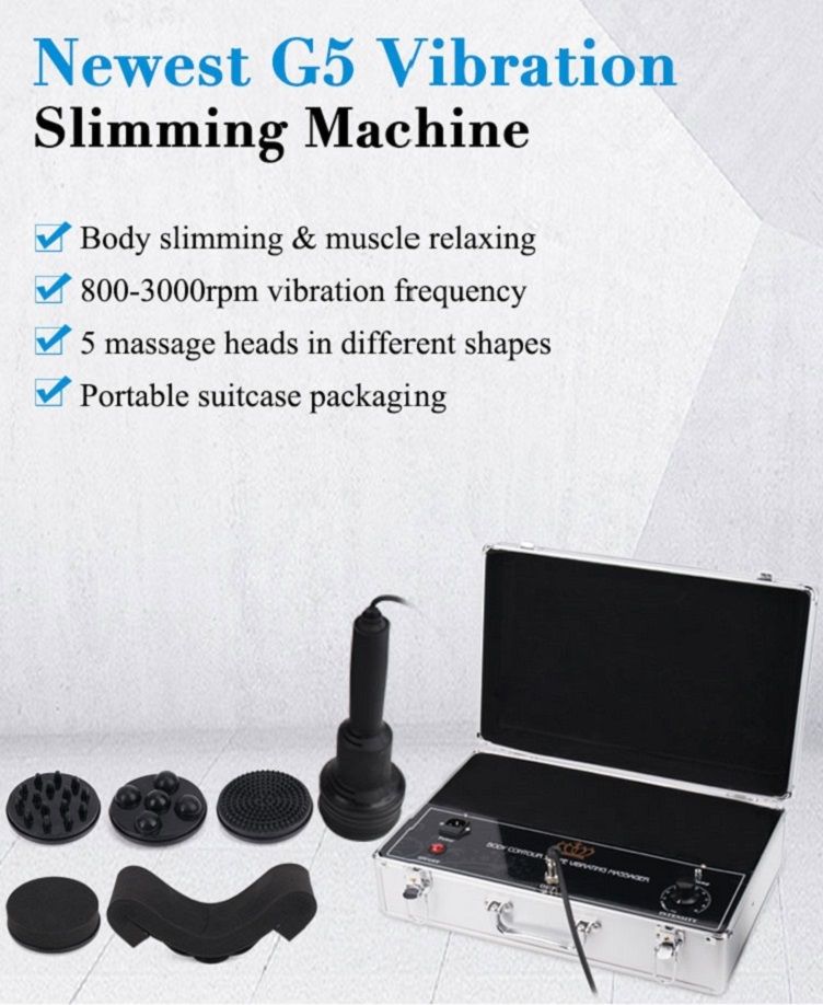 New G5 Weight Fat Loss Vibrating Cellulite Massage Fat Reduction Full Body Slimming Beauty