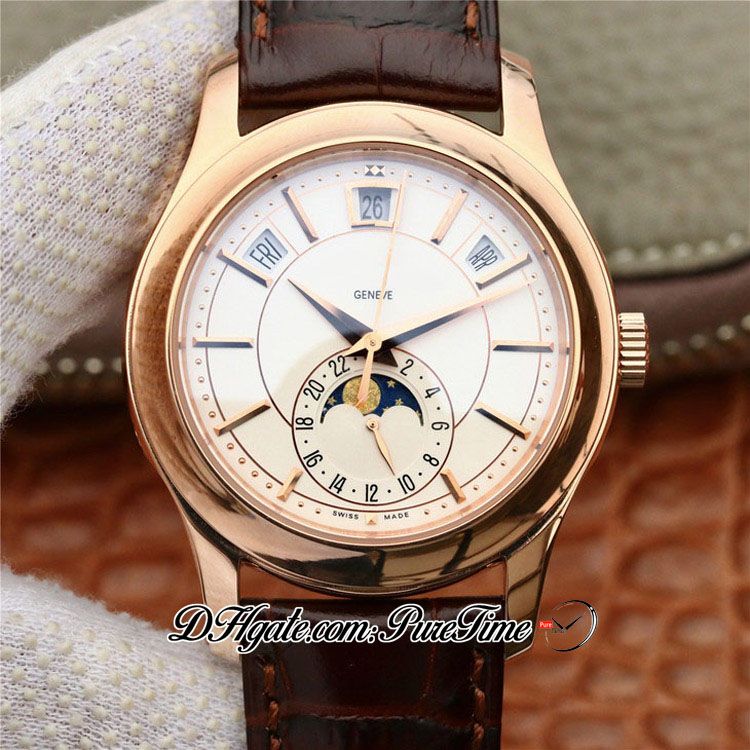 Rose Gold Silver Dial