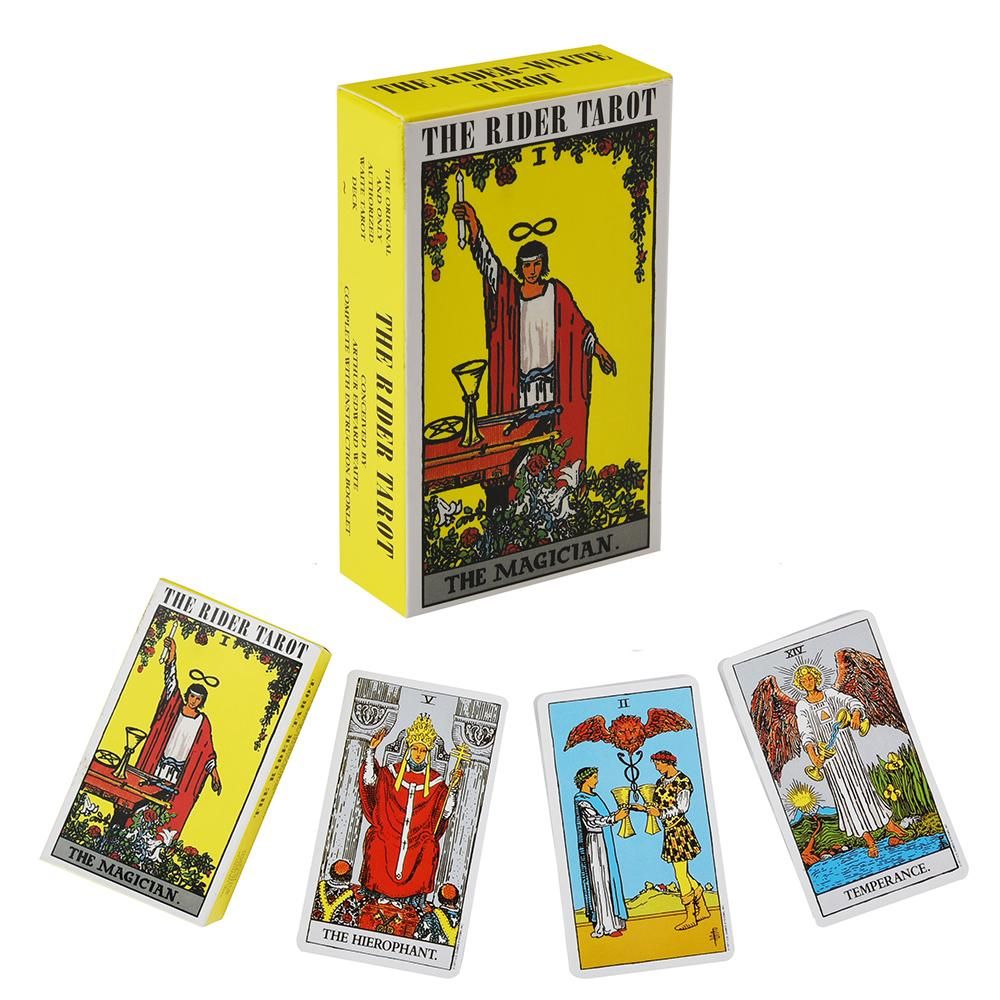 The Rider Tarot Deck Cards Top Ten Tarot Decks Card And Guidebook Divination Fate For Family ...