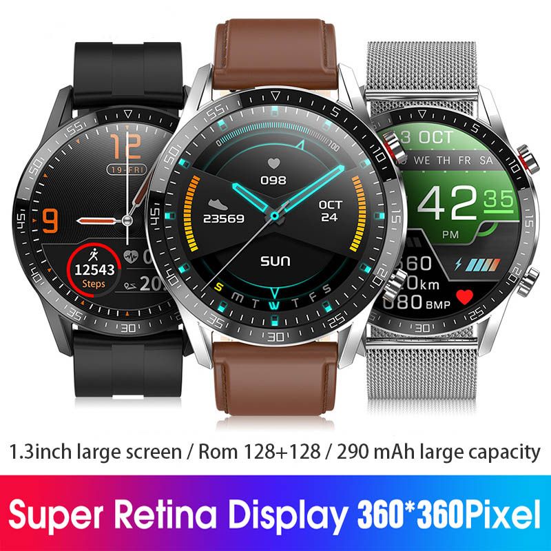 Suministro Al Por Mayor SmartWatch L13 Moda Deportes De Alta Calidad Reloj  De Pulsera Bluetooth 1.3 Pulgadas 360 * 360 RAM128 ROM128 290MAH IP68 IP68  A Prueba De Agua Recomendar Pulsera De