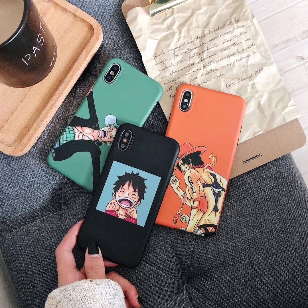 One Piece Phone Case Japan Anime Cartoon Luffy Zoro Coque For Iphone Xs Max Xr X 6 6s 7 8 Plus Funny Smile Couple Silicone Capa From Test00a 5 09 Dhgate Com